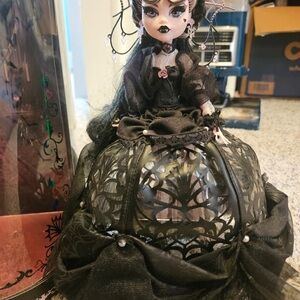 Monster High Doll in Black and Silver